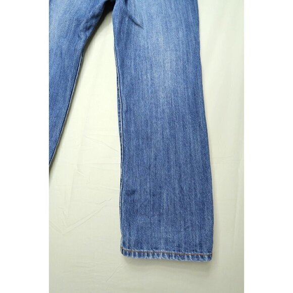 Oleg Cassini American Dungarees Straight Blue Jeans Dark Wash Mens Size 34x29.5 - Picture 10 of 13